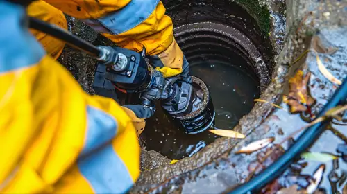 Photo of Commercial Site Drainage Clean & Interceptor Service Case Study